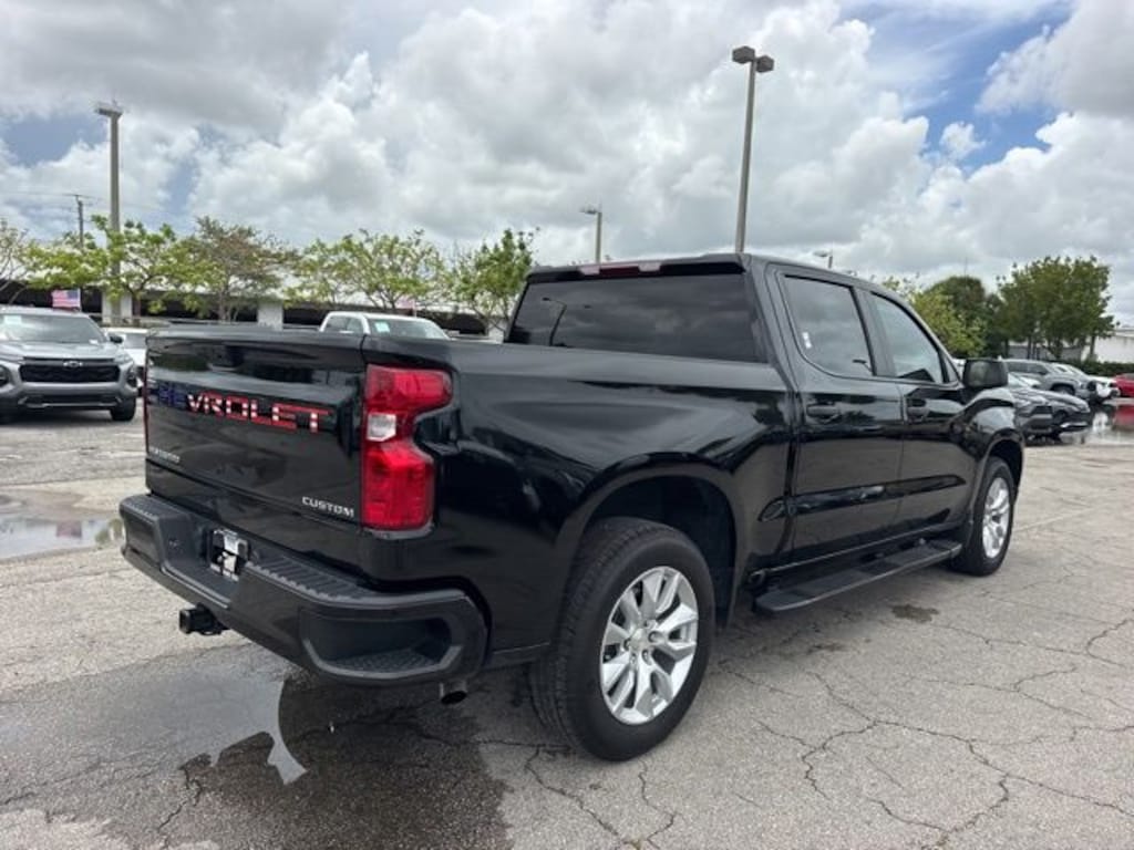 Used 2024 Chevrolet Silverado 1500 Custom Truck Crew Cab
