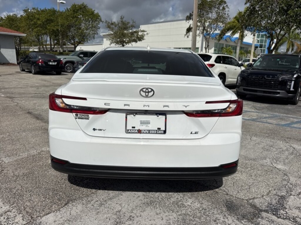 Used 2025 Toyota Camry LE Sedan