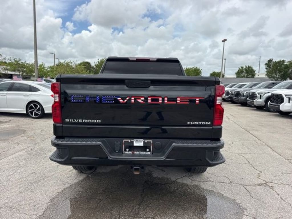 Used 2024 Chevrolet Silverado 1500 Custom Truck Crew Cab