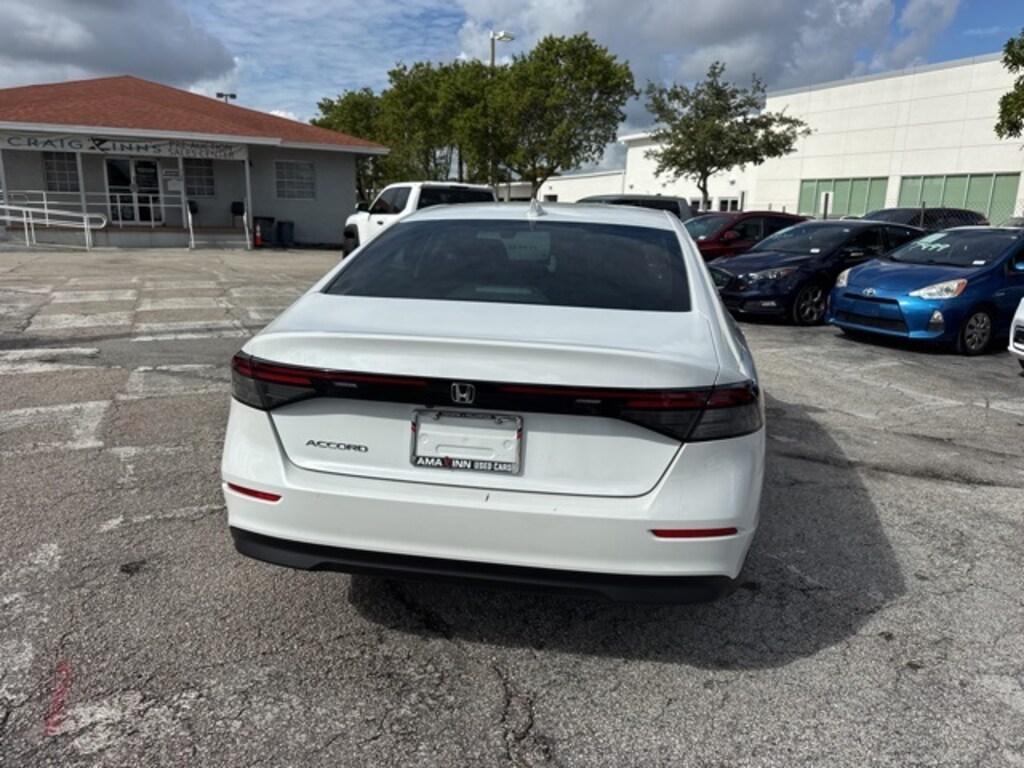 Used 2023 Honda Accord EX Sedan