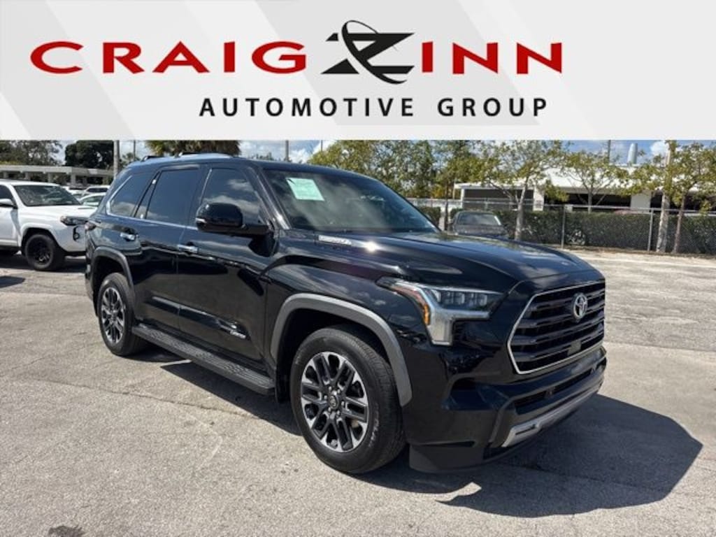 Used 2025 Toyota Sequoia Limited SUV