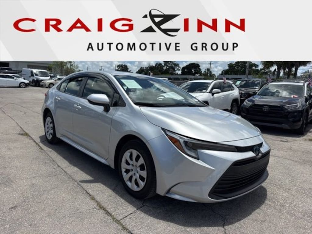 Used 2024 Toyota Corolla Hybrid LE Sedan