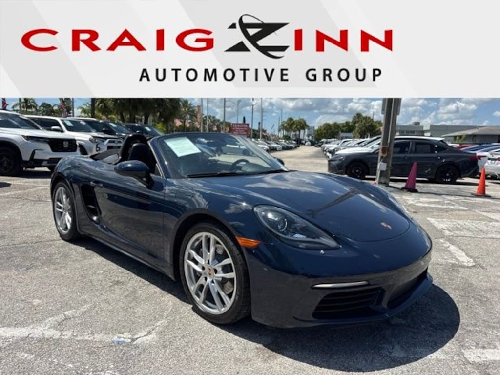 Used 2019 Porsche 718 Boxster Cabriolet