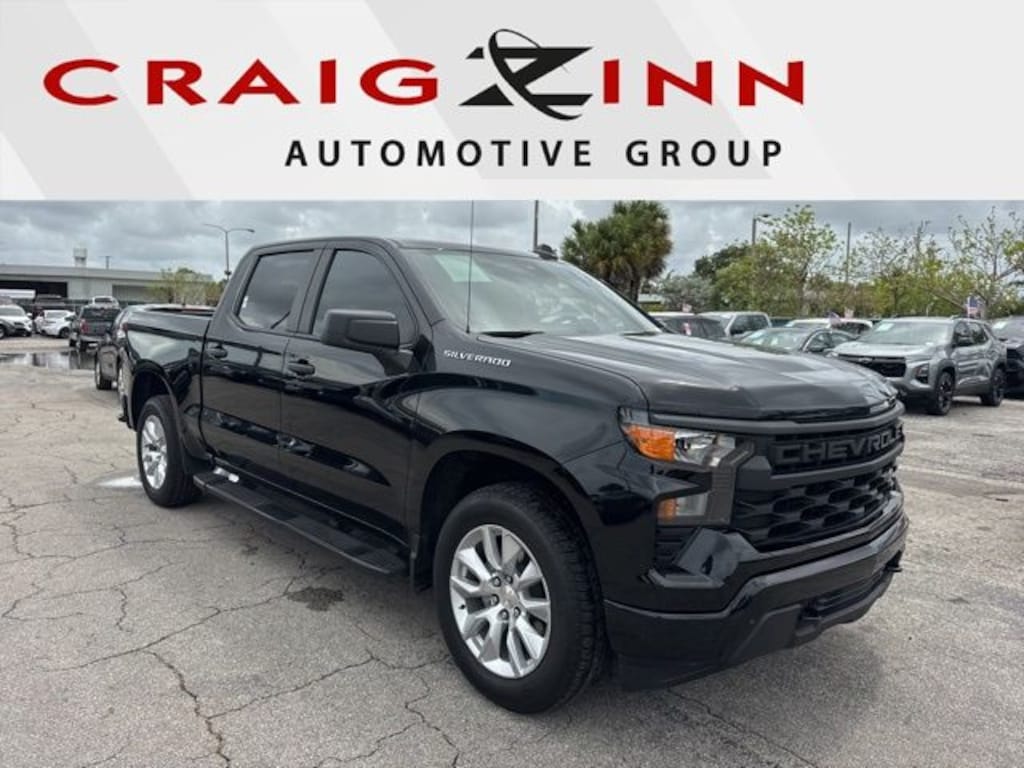 Used 2024 Chevrolet Silverado 1500 Custom Truck Crew Cab
