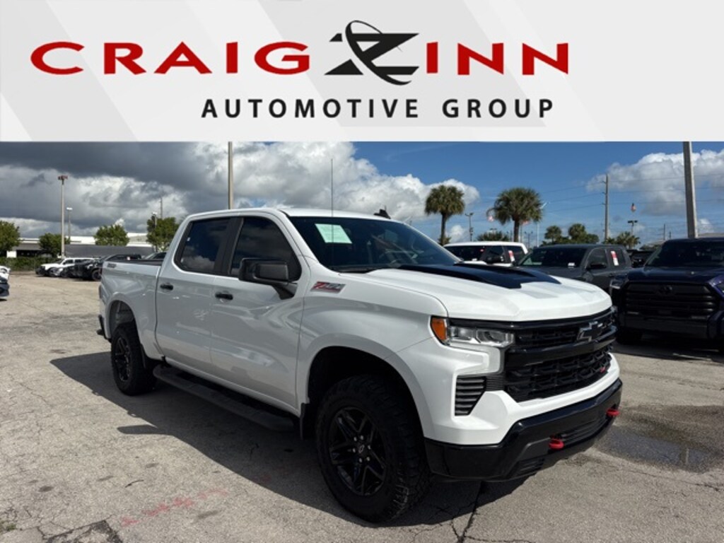 Used 2022 Chevrolet Silverado 1500 LT Trail Boss Truck Crew Cab