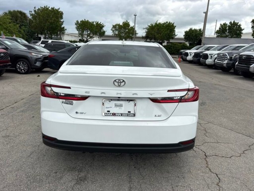 Used 2025 Toyota Camry LE Sedan