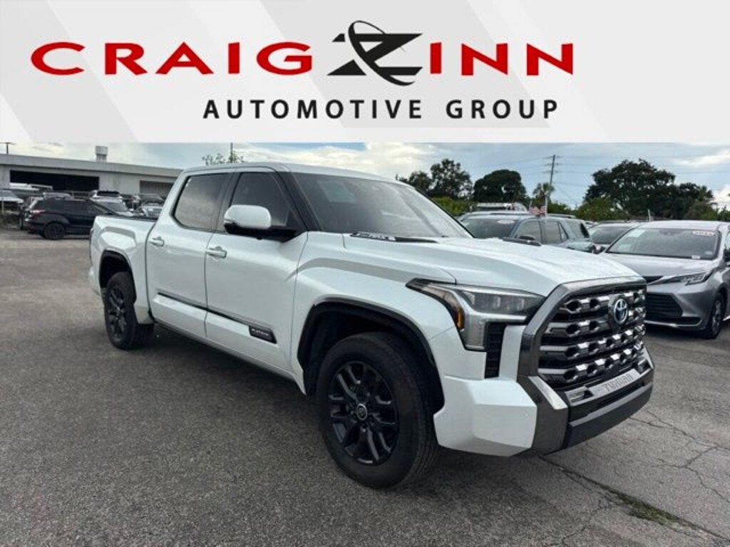 Used 2024 Toyota Tundra i-FORCE MAX Platinum Truck CrewMax