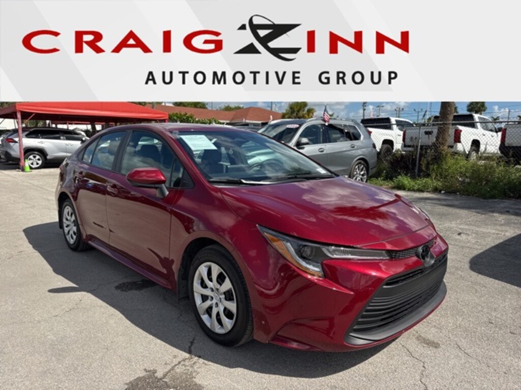 Used 2025 Toyota Corolla LE Sedan