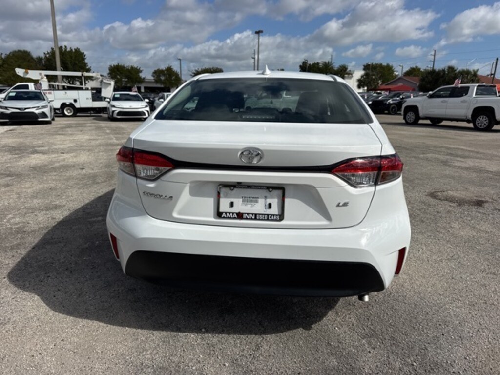 Used 2025 Toyota Corolla LE Sedan
