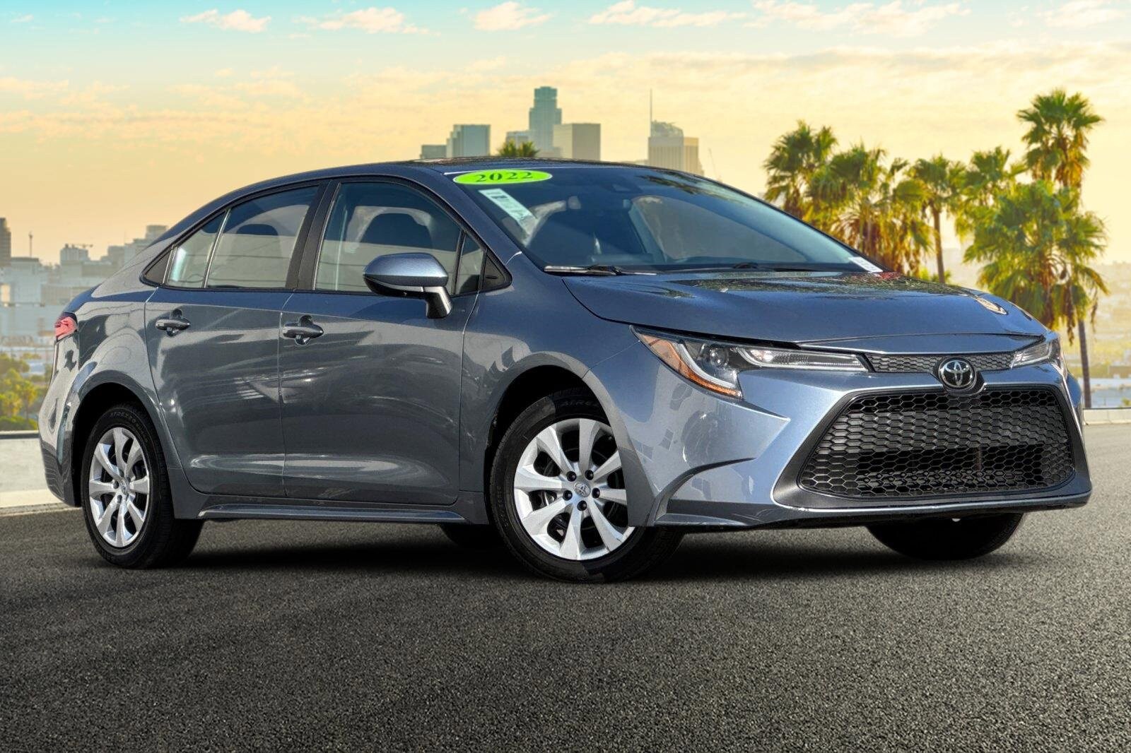 Used 2022 Toyota Corolla LE with VIN 5YFEPMAE2NP367255 for sale in Hawthorne, CA