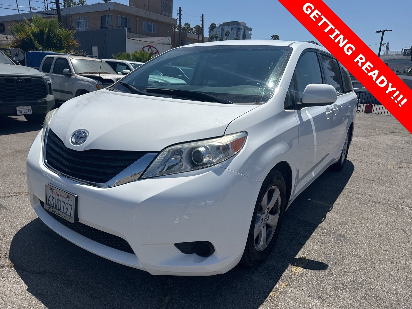 Used 2011 Toyota Sienna LE with VIN 5TDKK3DC1BS148196 for sale in Hollywood, CA