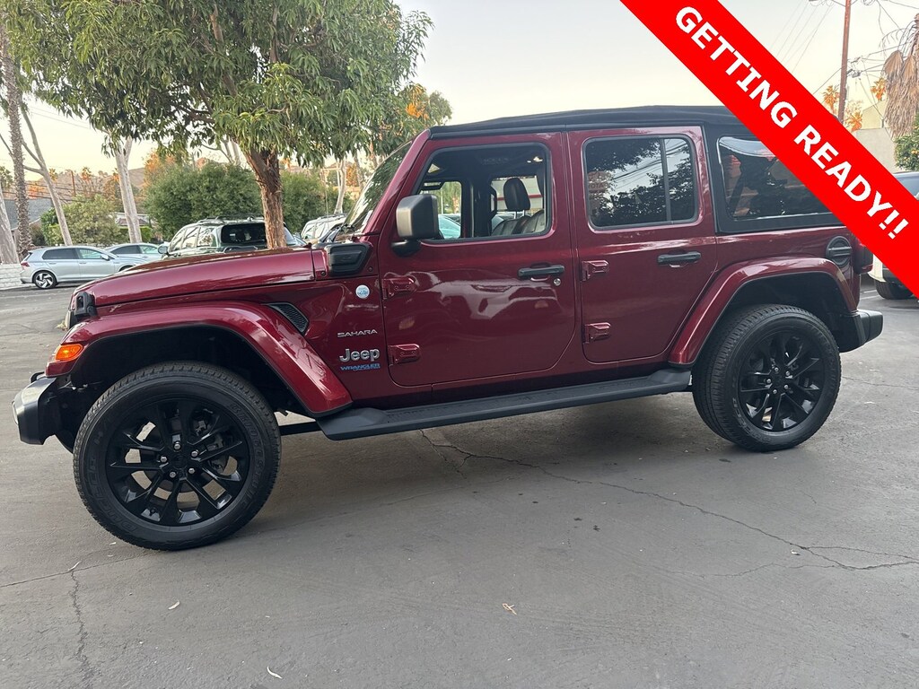 Used 2021 Jeep Wrangler 4xe Sahara SUV