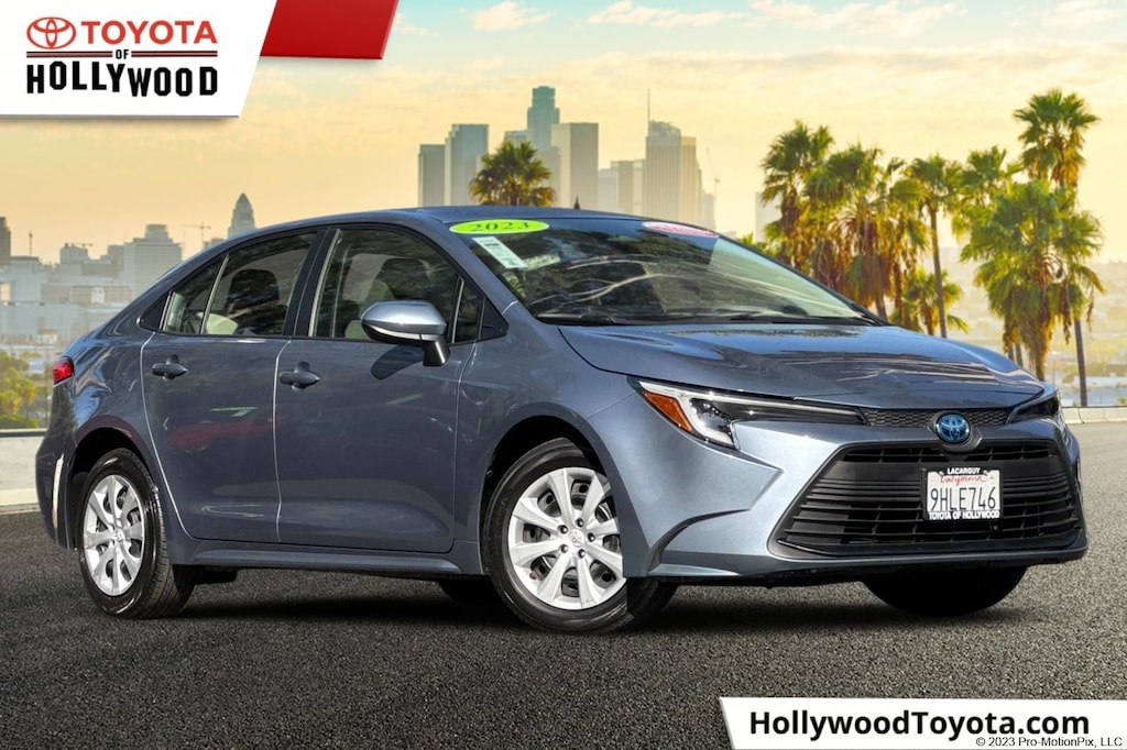 Certified 2023 Toyota Corolla Hybrid LE Sedan