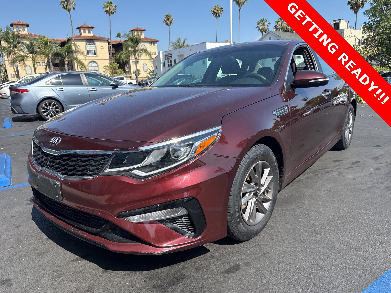 Used 2020 Kia Optima LX with VIN 5XXGT4L35LG424487 for sale in Hollywood, CA