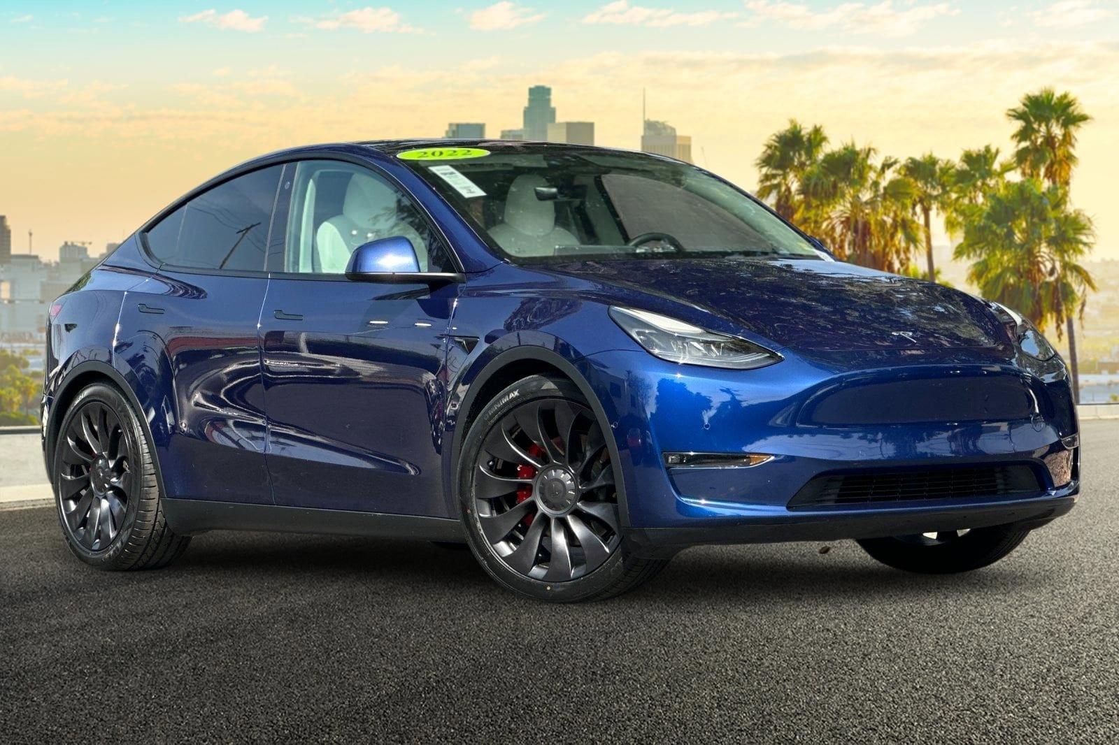 Used 2022 Tesla Model Y Performance with VIN 7SAYGDEF0NF531469 for sale in Los Angeles, CA