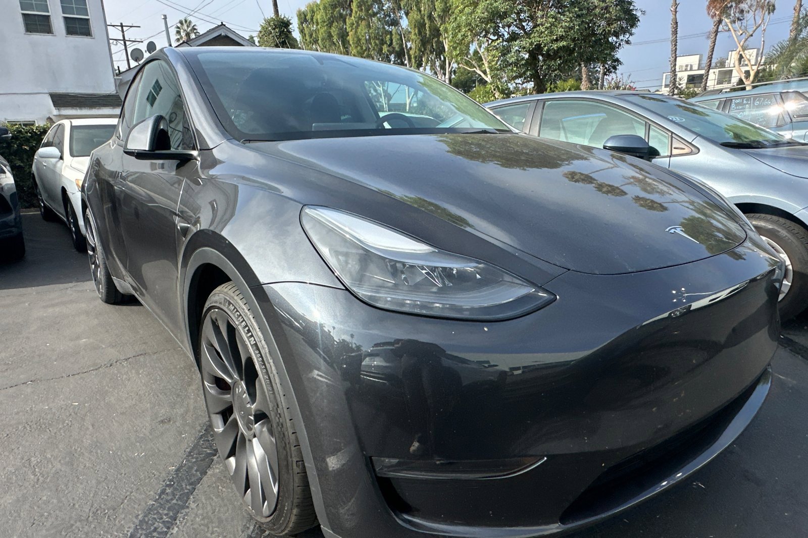 Used 2024 Tesla Model Y Performance with VIN 7SAYGDEFXRF035861 for sale in Los Angeles, CA