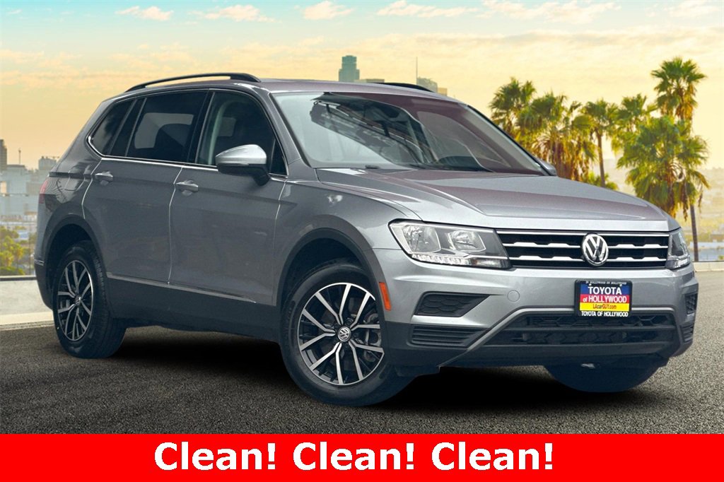 Used 2021 Volkswagen Tiguan SE with VIN 3VV3B7AX5MM079150 for sale in Hollywood, CA