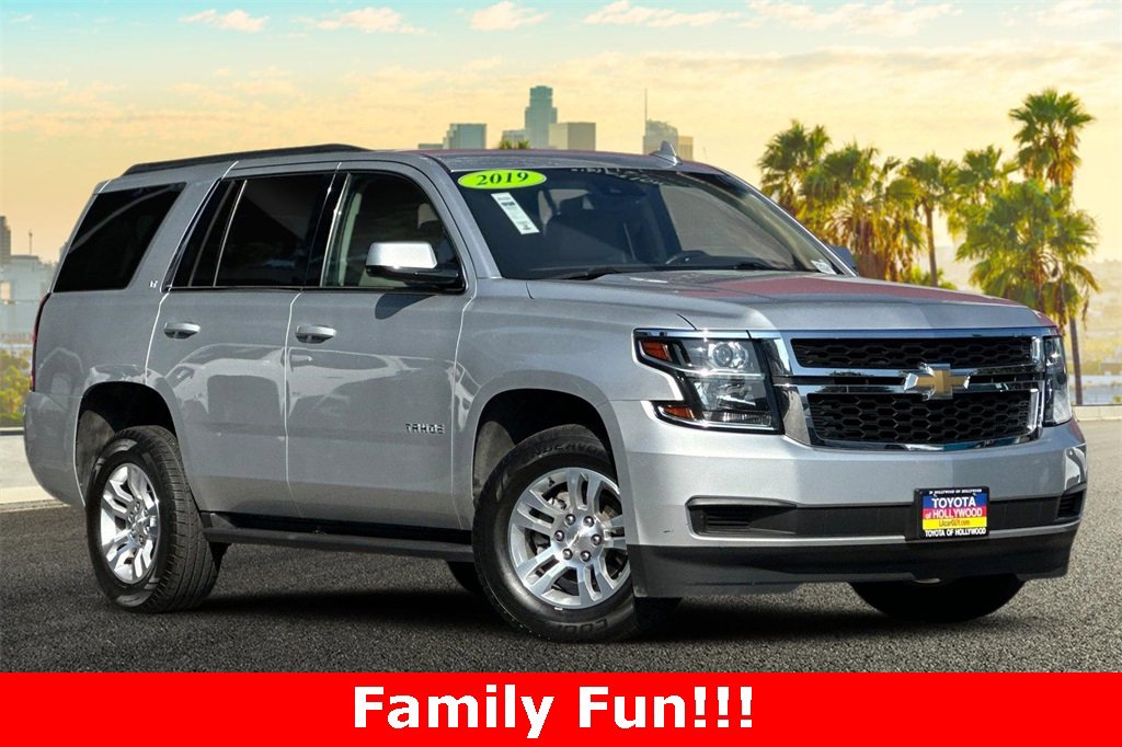 Used 2019 Chevrolet Tahoe LT with VIN 1GNSKBKC8KR159134 for sale in Hollywood, CA