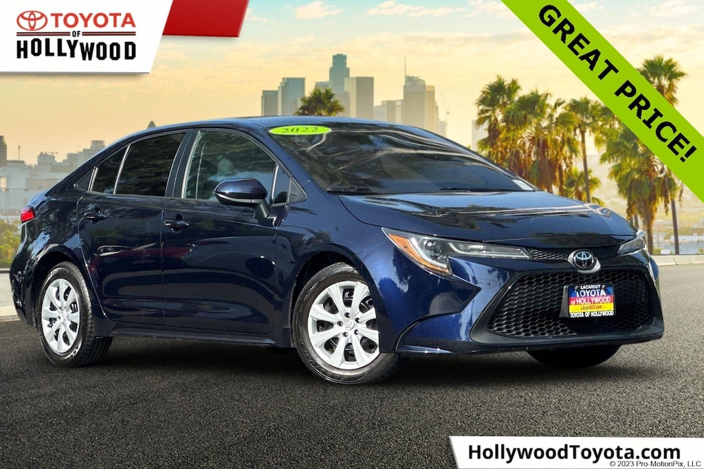 Used 2022 Toyota Corolla LE Sedan