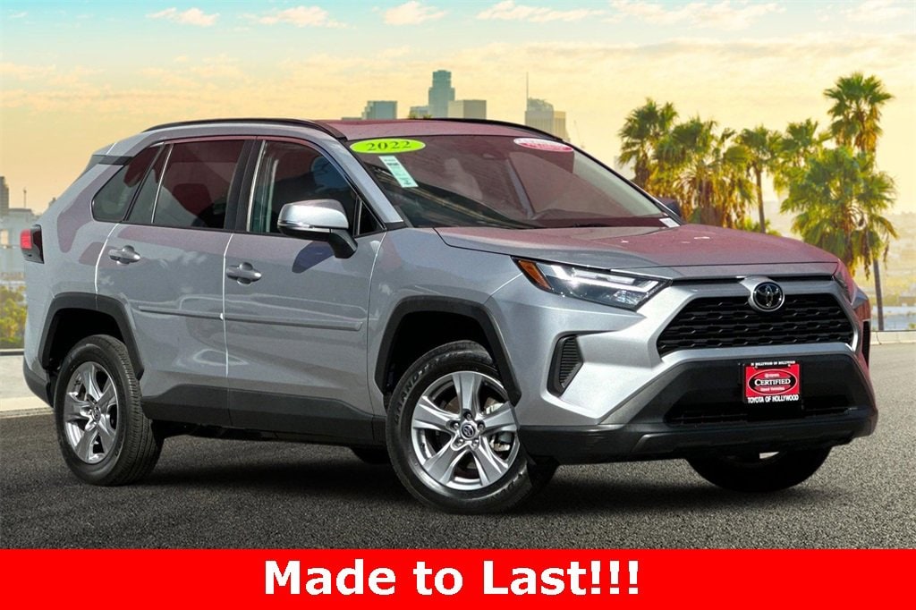 Certified 2022 Toyota RAV4 XLE with VIN 2T3W1RFV6NC196822 for sale in Hollywood, CA