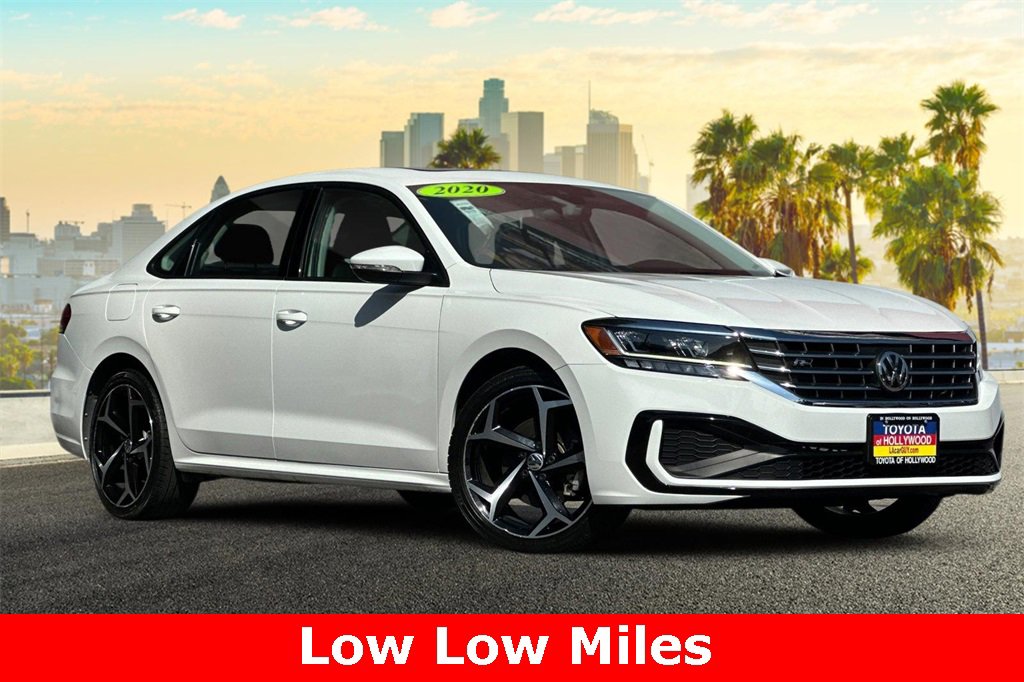 Used 2020 Volkswagen Passat R-Line with VIN 1VWMA7A36LC008281 for sale in Hollywood, CA