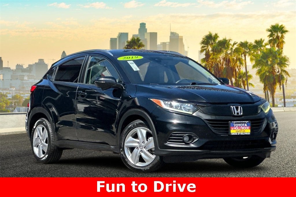 Used 2019 Honda HR-V EX-L with VIN 3CZRU5H76KM711819 for sale in Hollywood, CA