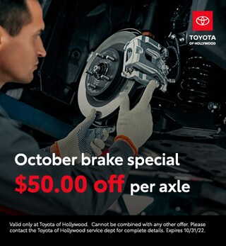 Parts Specials | Toyota of Hollywood