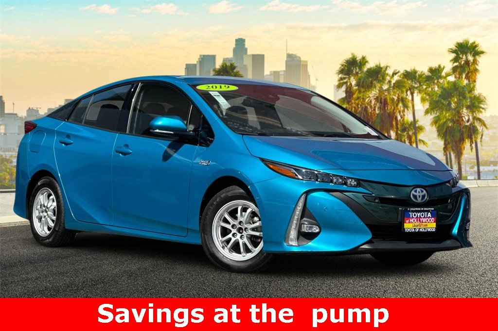 Used 2019 Toyota Prius Prime Advanced with VIN JTDKARFPXK3104804 for sale in Hollywood, CA