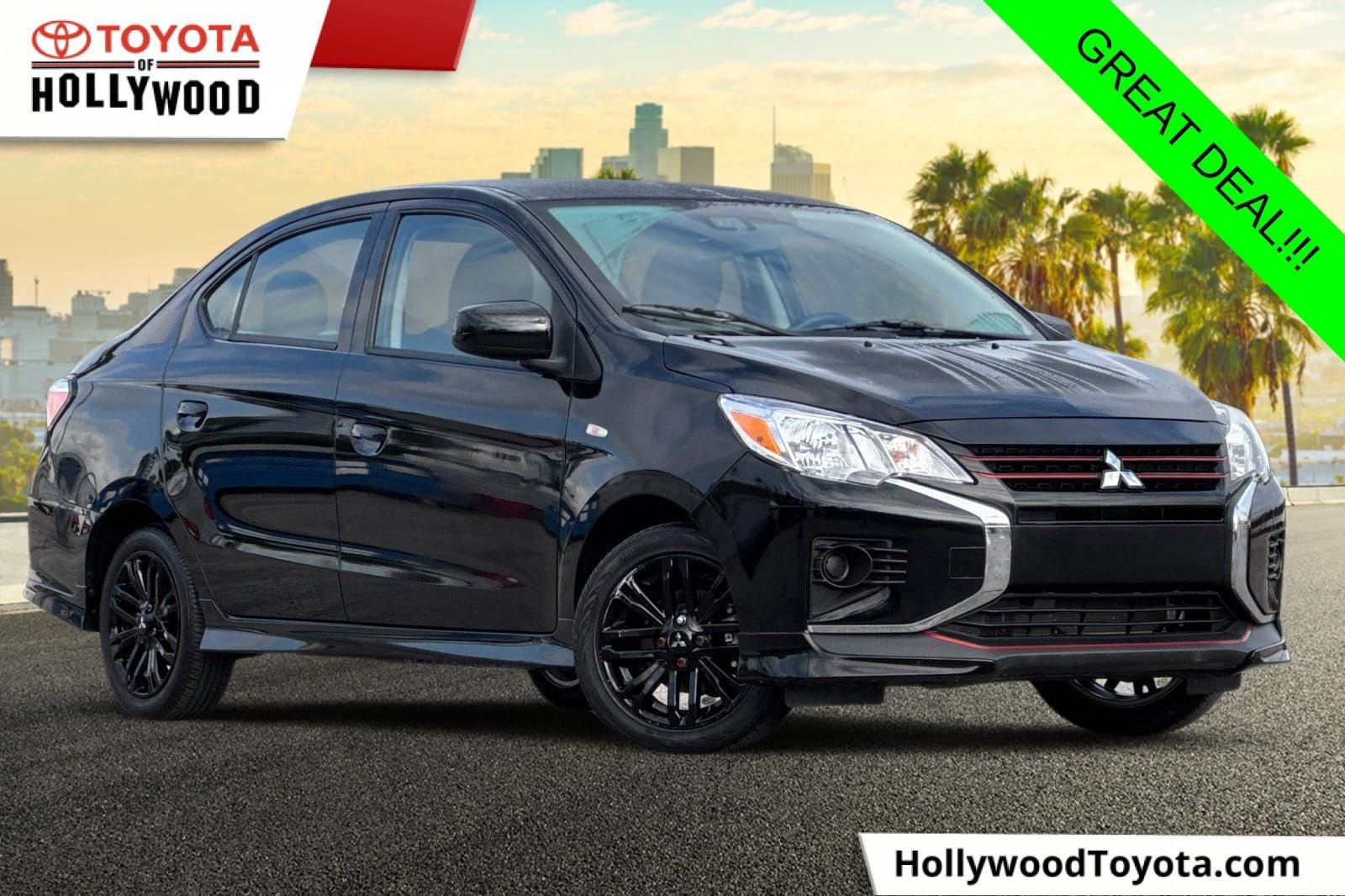 2024 Mitsubishi Mirage Black Edition CVT's photo