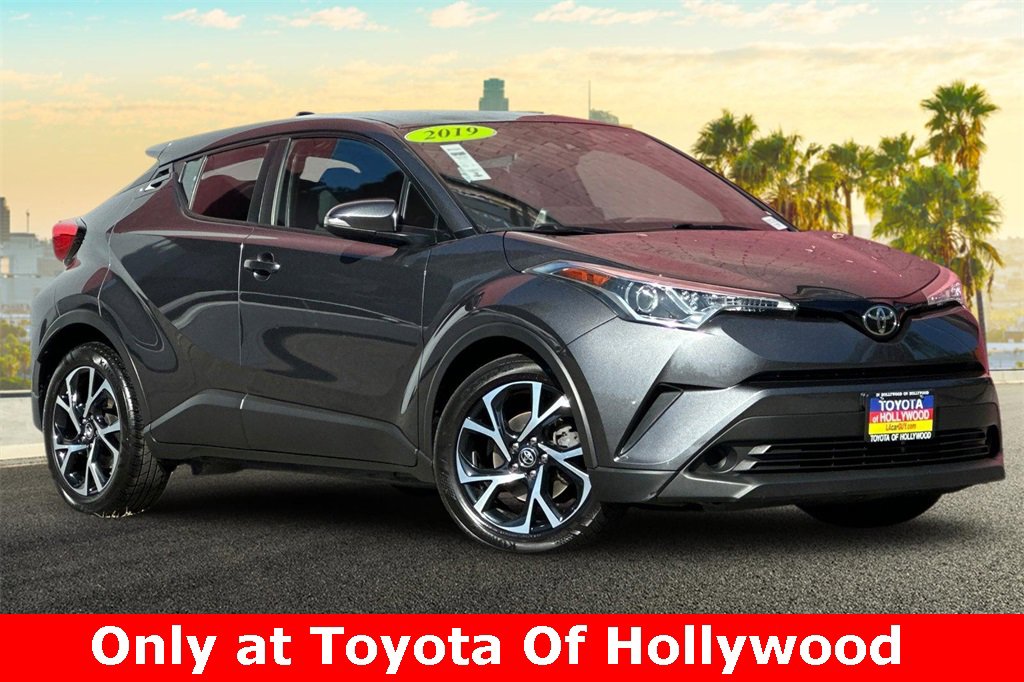 Used 2019 Toyota C-HR XLE with VIN NMTKHMBX6KR083113 for sale in Hollywood, CA