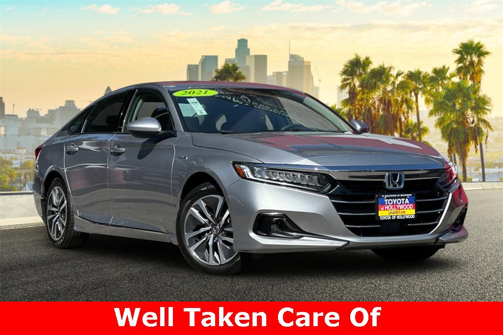 Used 2021 Honda Accord Hybrid EX with VIN 1HGCV3F45MA003150 for sale in Hollywood, CA