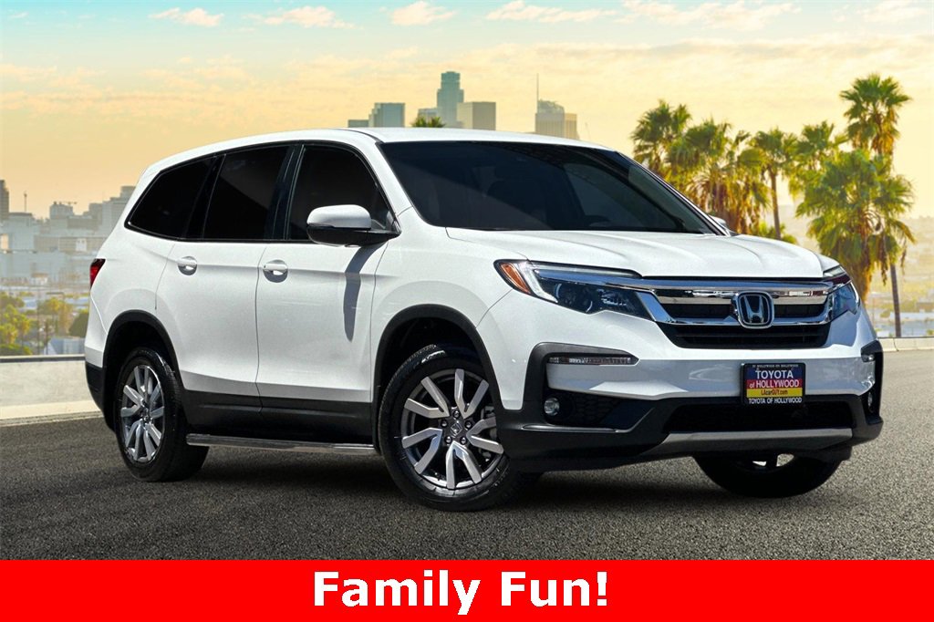 Used 2021 Honda Pilot EX with VIN 5FNYF6H36MB046328 for sale in Hollywood, CA