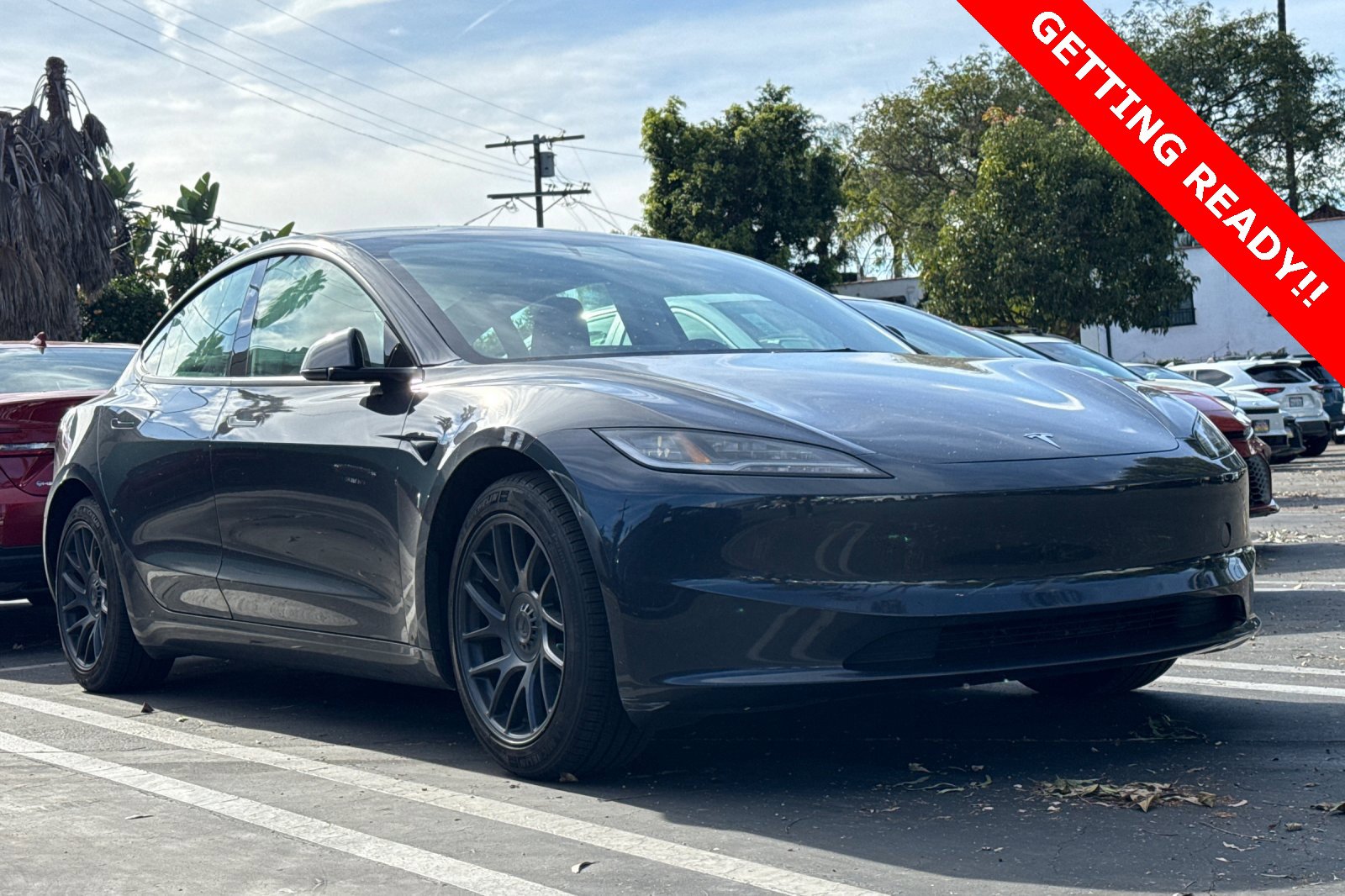 Used 2024 Tesla Model 3 Base with VIN 5YJ3E1EA6RF727485 for sale in Los Angeles, CA