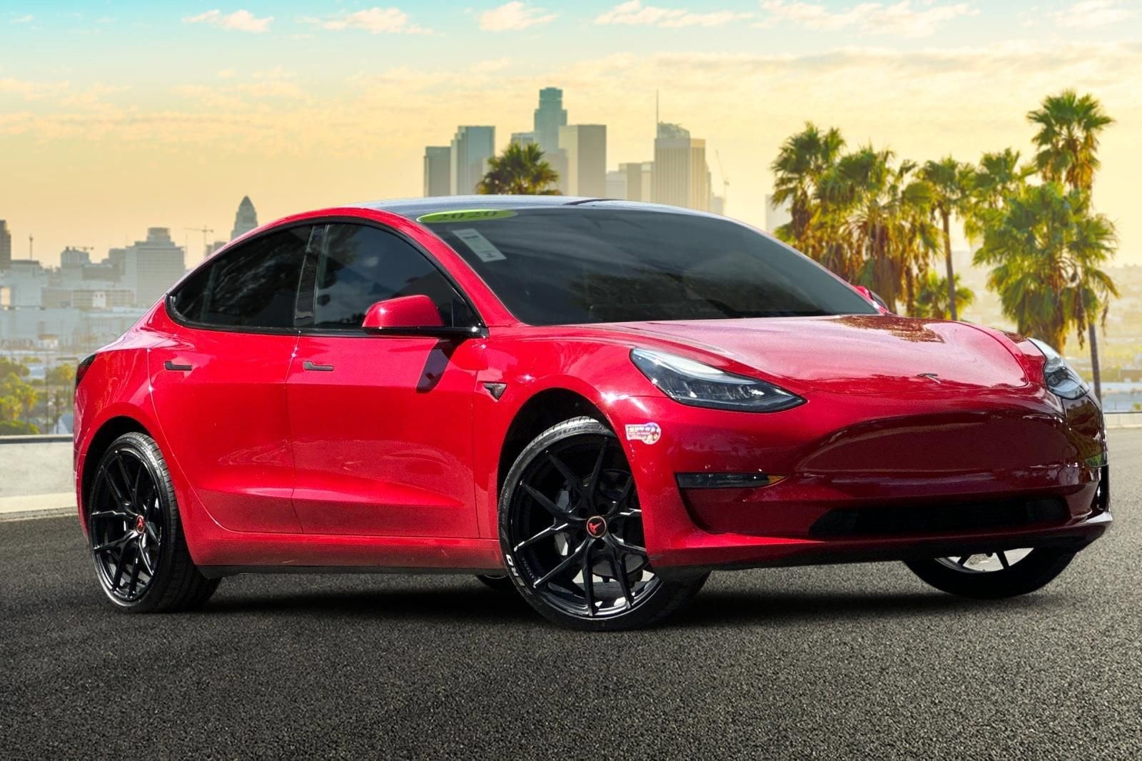 Used 2020 Tesla Model 3 Base with VIN 5YJ3E1EA9LF644494 for sale in Los Angeles, CA