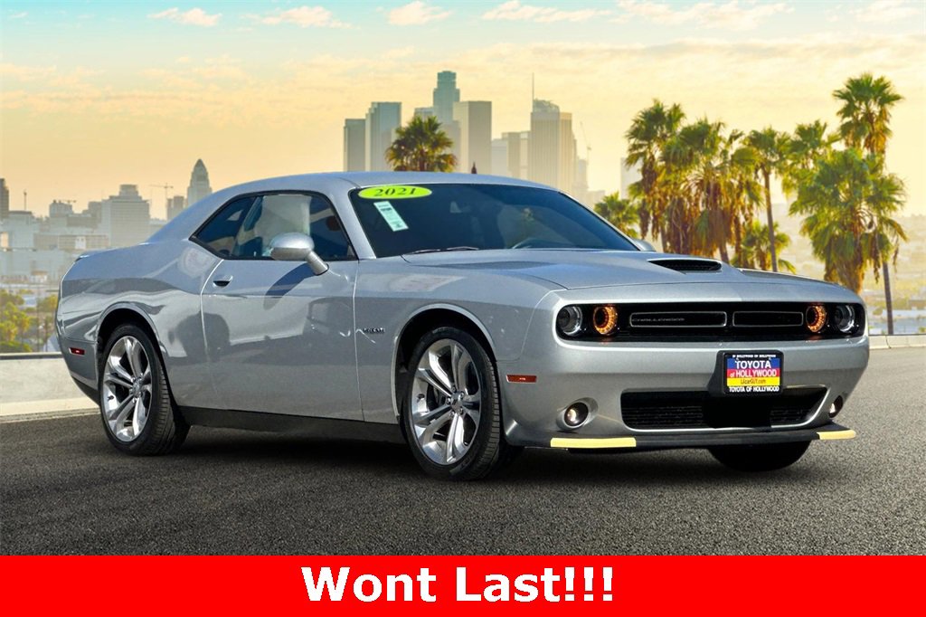 Used 2021 Dodge Challenger R/T with VIN 2C3CDZBT7MH660247 for sale in Hollywood, CA