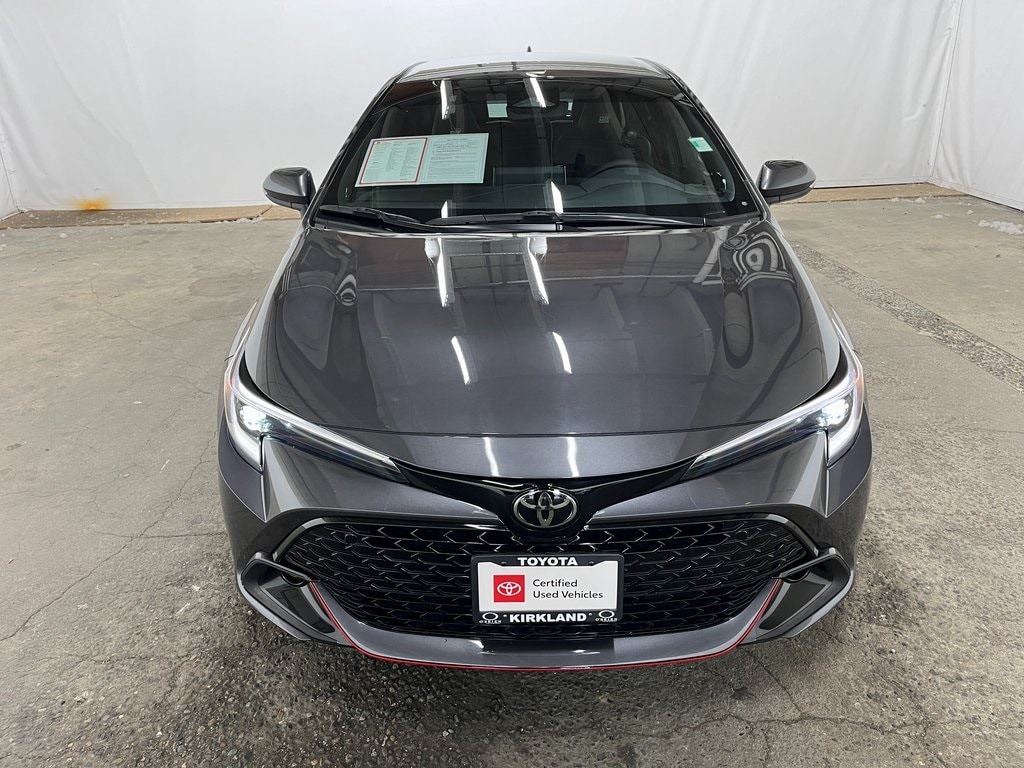 Certified 2023 Toyota Corolla Hatchback XSE with VIN JTNC4MBE6P3199111 for sale in Kirkland, WA