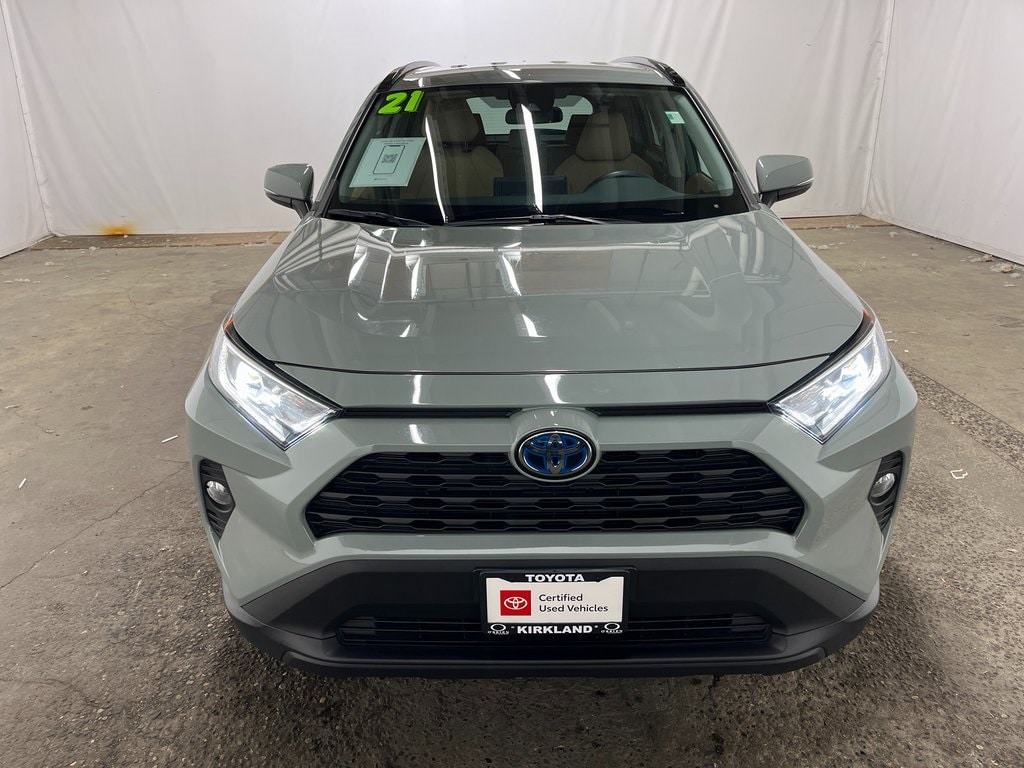 Certified 2021 Toyota RAV4 XLE with VIN 2T3R6RFV3MW014800 for sale in Kansas City