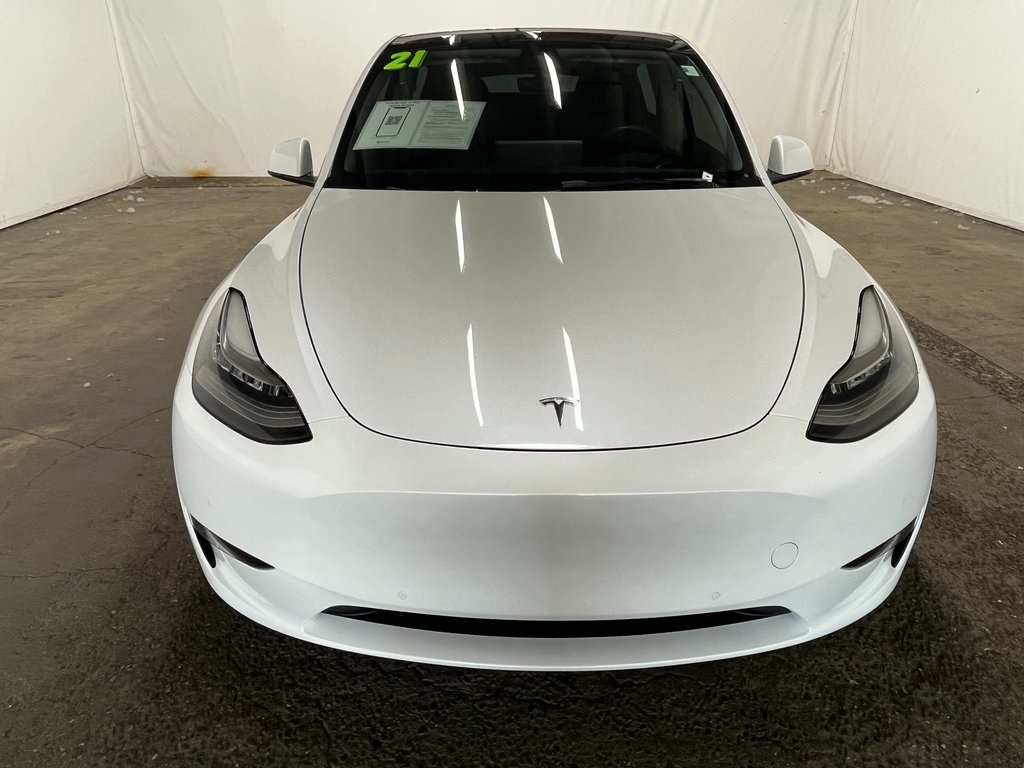 Used 2021 Tesla Model Y Long Range with VIN 5YJYGAEE3MF158946 for sale in Kirkland, WA