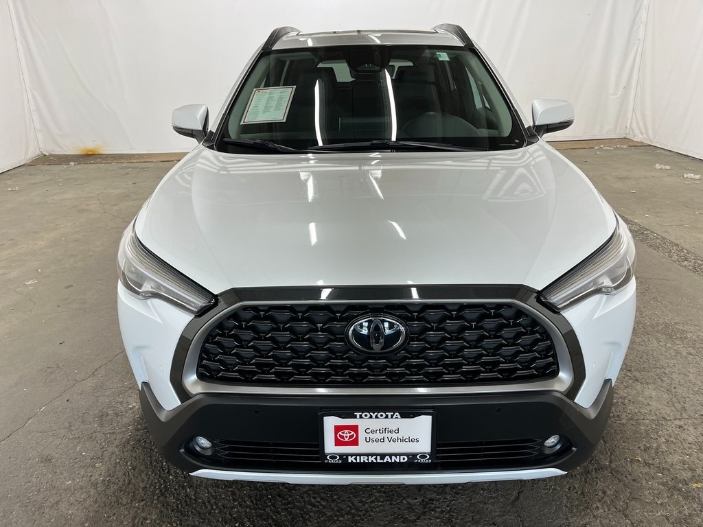 Certified 2024 Toyota Corolla Cross XLE with VIN 7MUDAABG2RV083221 for sale in Northfield, Minnesota