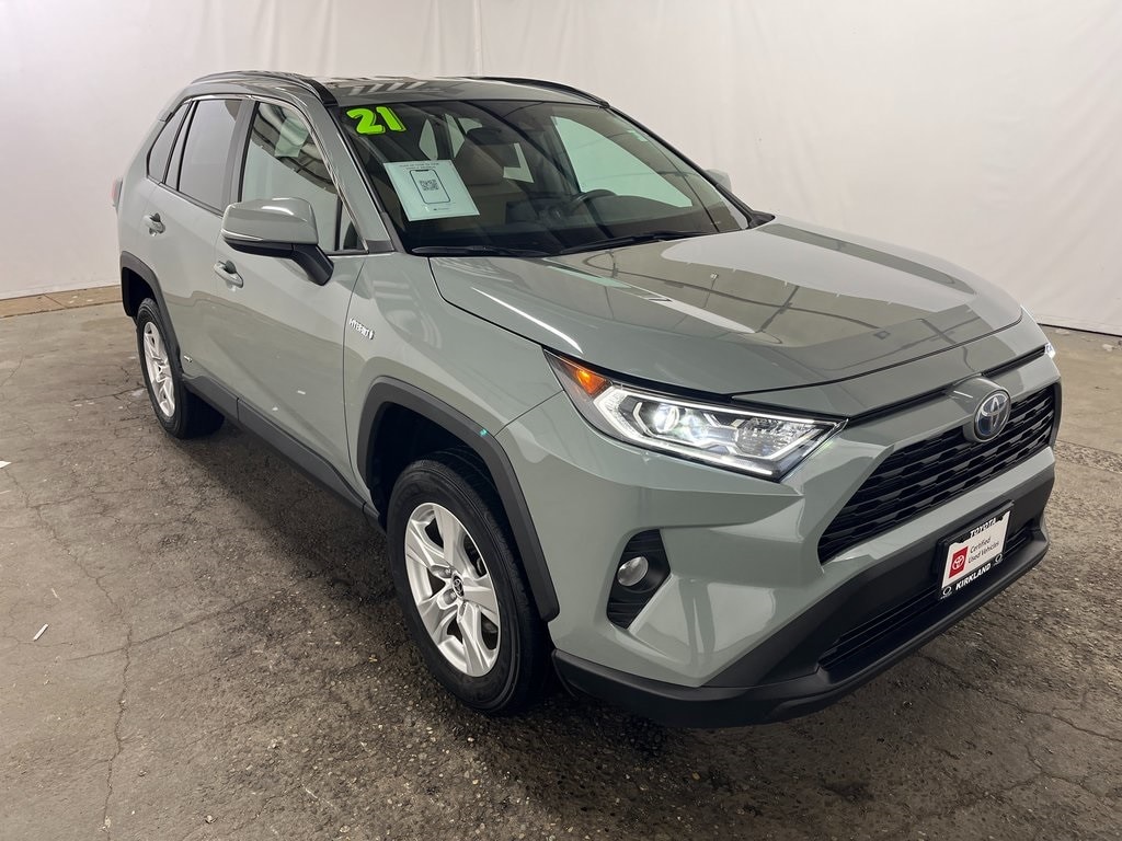 Certified 2021 Toyota RAV4 Hybrid XLE SUV