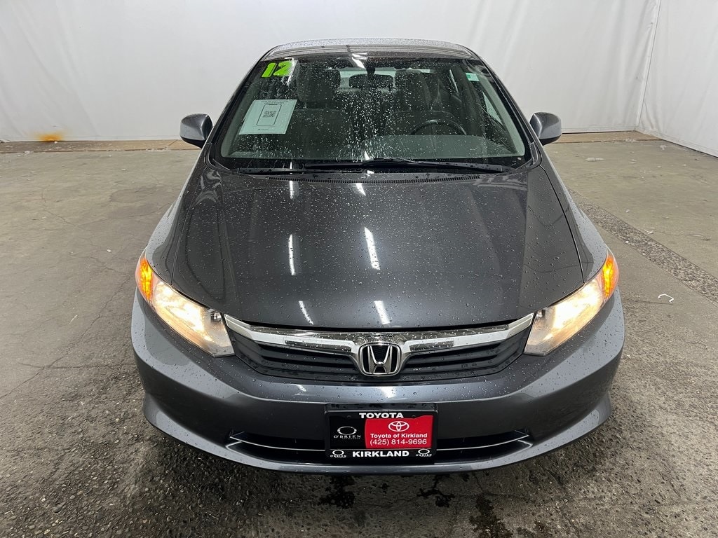 Used 2012 Honda Civic LX with VIN 2HGFB2F5XCH606653 for sale in Kirkland, WA