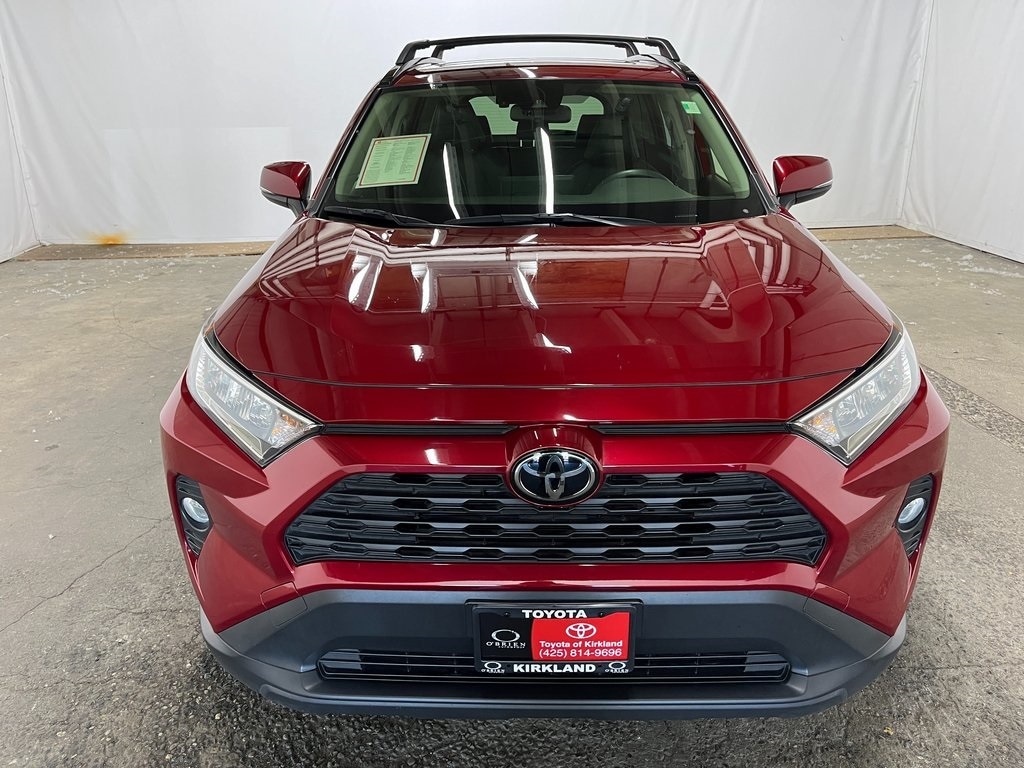 Certified 2021 Toyota RAV4 XLE Premium with VIN JTMA1RFV9MD073732 for sale in Kirkland, WA