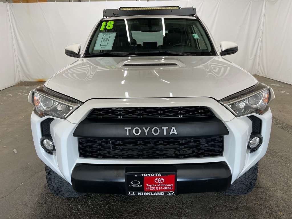 Used 2018 Toyota 4Runner TRD Pro with VIN JTEBU5JR2J5515217 for sale in Kirkland, WA