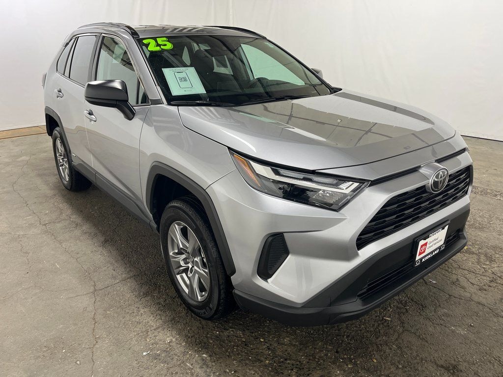 Certified 2025 Toyota RAV4 Hybrid LE SUV
