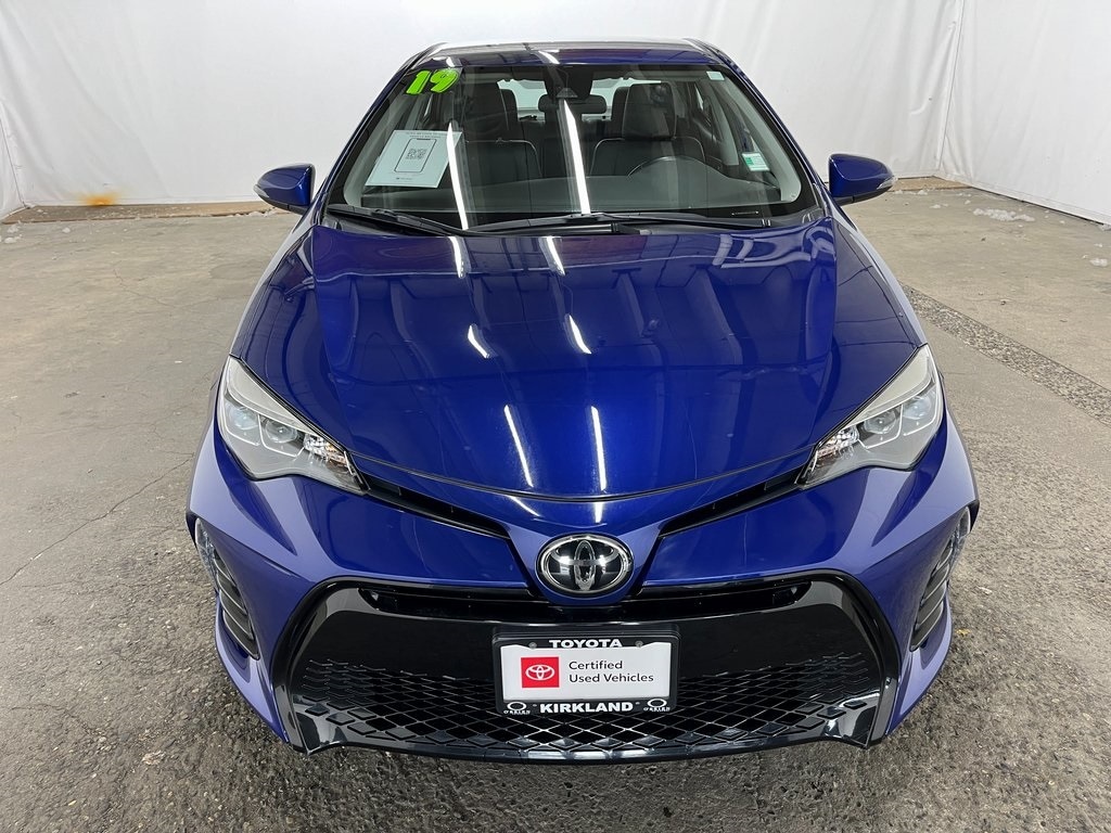 Certified 2019 Toyota Corolla SE with VIN 2T1BURHE3KC222140 for sale in Kirkland, WA