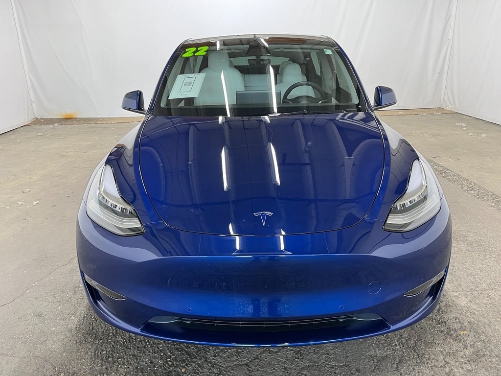 Used 2022 Tesla Model Y Long Range with VIN 7SAYGDEE3NF336425 for sale in Kansas City