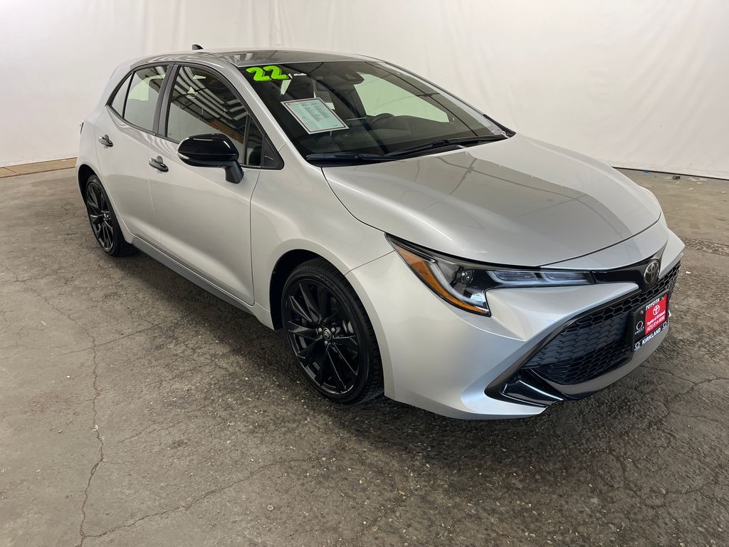 Certified 2022 Toyota Corolla Hatchback SE Nightshade Edition Hatchback