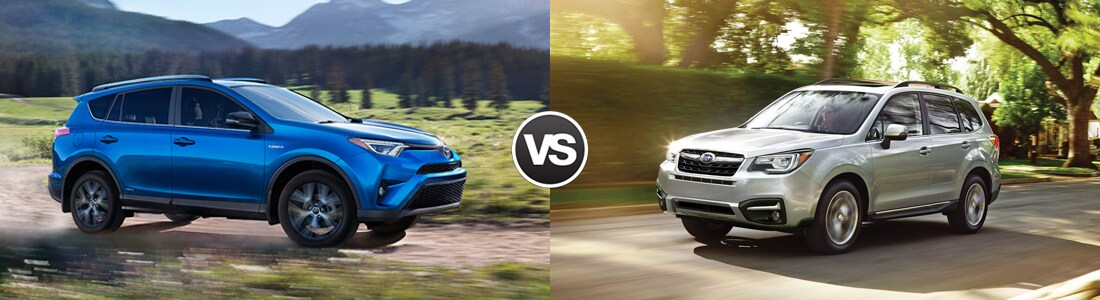 Forester vs rav4