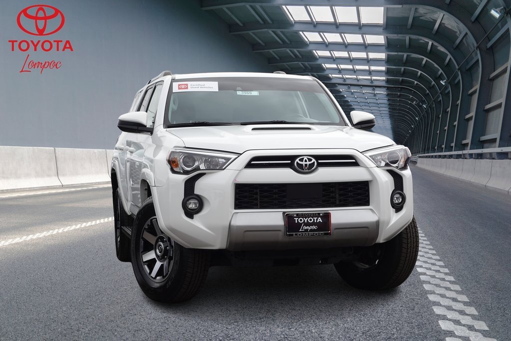 Certified 2021 Toyota 4Runner Off-Road with VIN JTEPU5JR0M5926139 for sale in Lompoc, CA