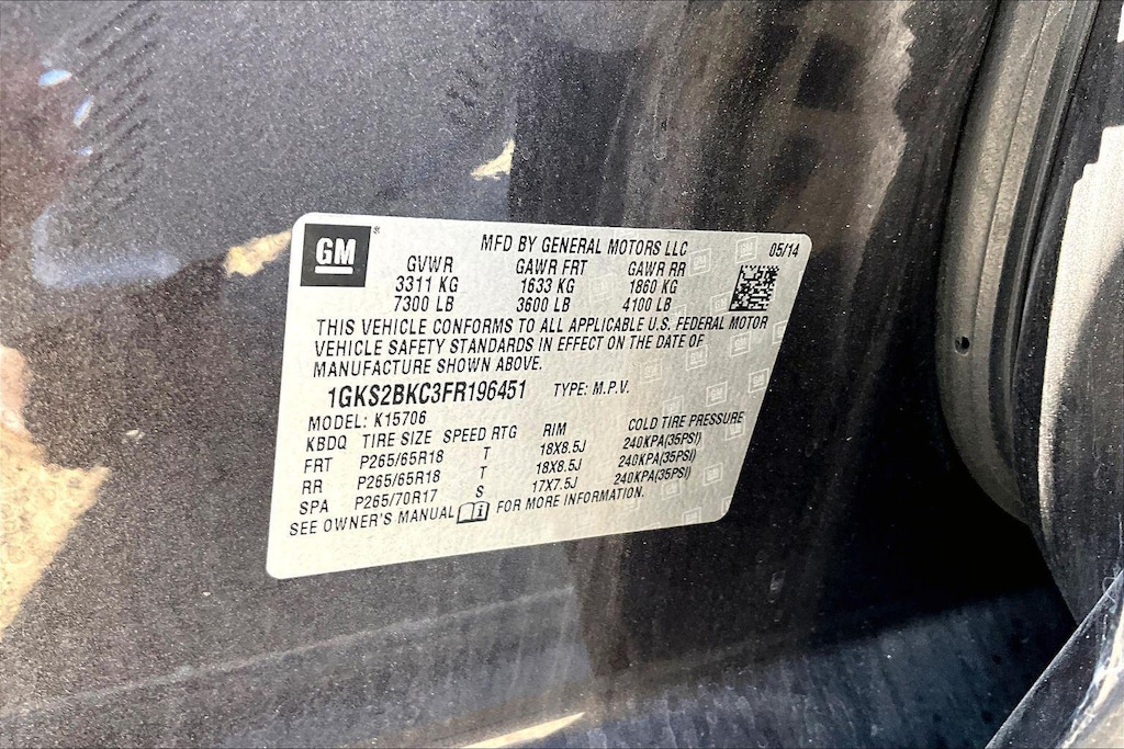 Used 2015 GMC Yukon SLT SUV